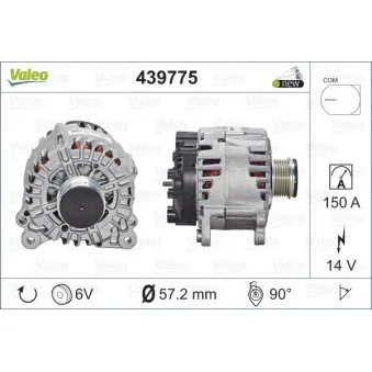 Alternateur VALEO 439775