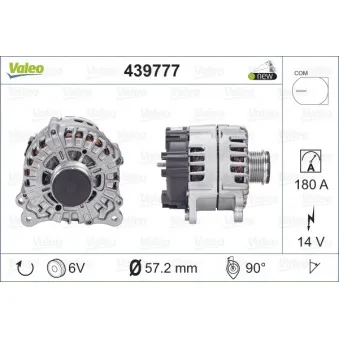 Alternateur VALEO 439777