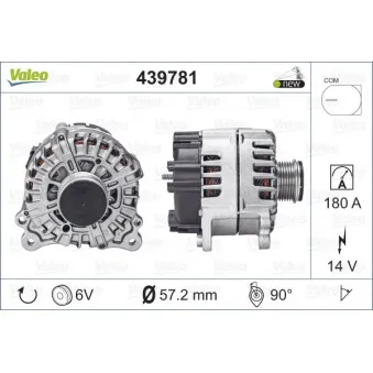 Alternateur VALEO 439781