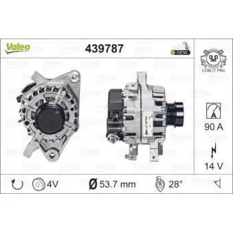 Alternateur VALEO 439787