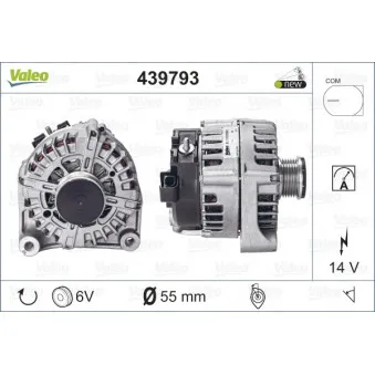 Alternateur VALEO 439793