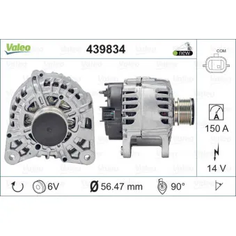 Alternateur VALEO 439834