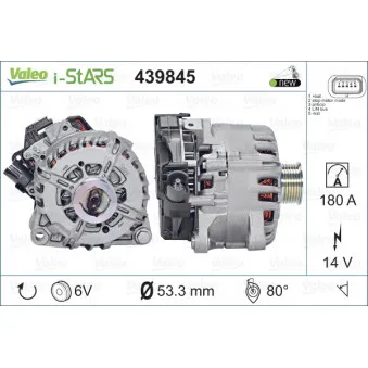 Alternateur VALEO 439845