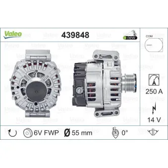 Alternateur VALEO 439848