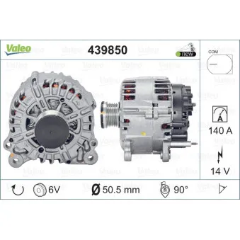 Alternateur VALEO 439850