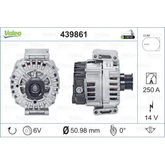 Alternateur VALEO 439861