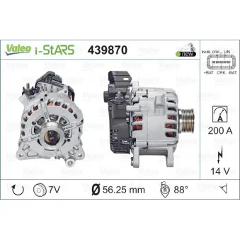 Alternateur VALEO 439870
