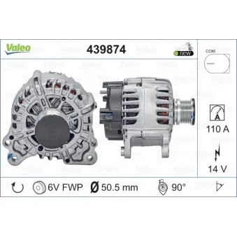 Alternateur VALEO 439874