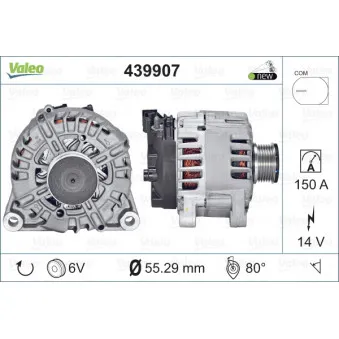 Alternateur VALEO 439907
