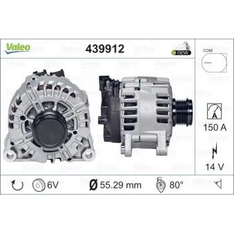 Alternateur VALEO 439912