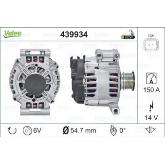 Alternateur VALEO 439934