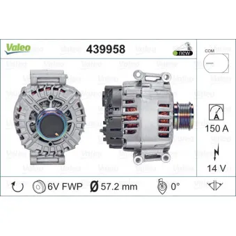 Alternateur VALEO 439958