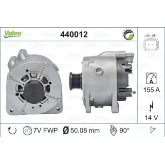 Alternateur VALEO 440012