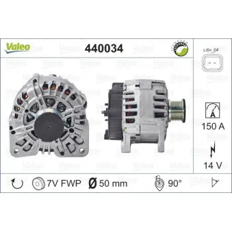 Alternateur VALEO 440034