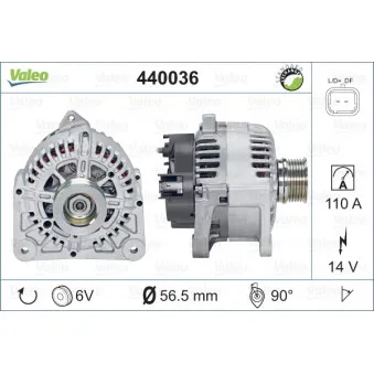 Alternateur VALEO 440036