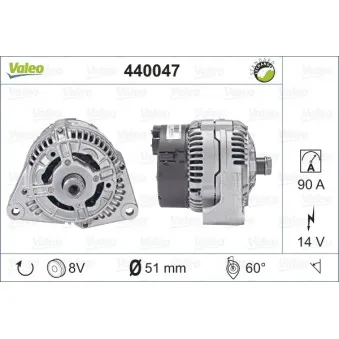 Alternateur VALEO 440047