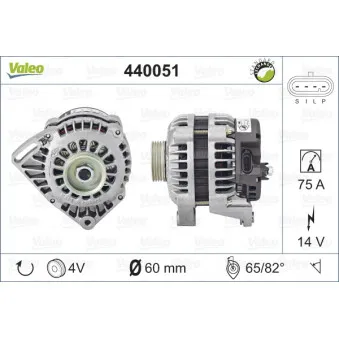 Alternateur VALEO 440051