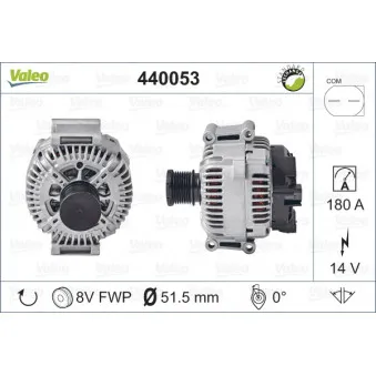 Alternateur VALEO 440053