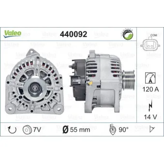 Alternateur VALEO 440092