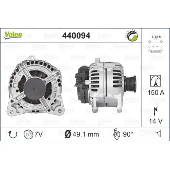 Alternateur VALEO 440094