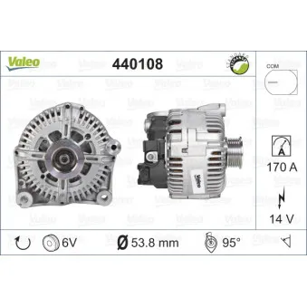 Alternateur VALEO 440108