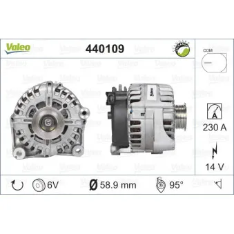 Alternateur VALEO 440109