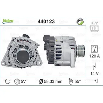 Alternateur VALEO 440123