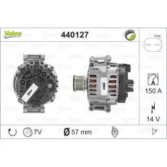 Alternateur VALEO 440127