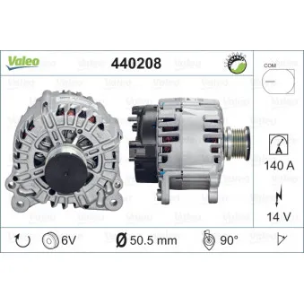 Alternateur VALEO 440208