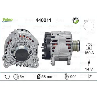 Alternateur VALEO 440211