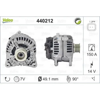 Alternateur VALEO 440212