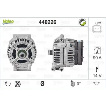 Alternateur VALEO 440226