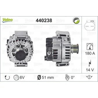Alternateur VALEO 440238