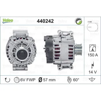 Alternateur VALEO 440242