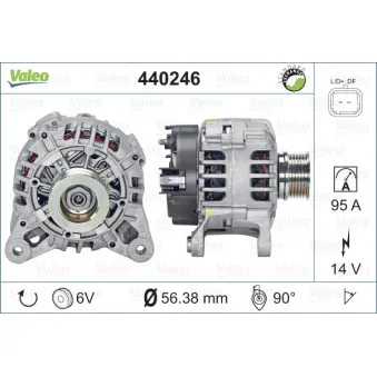 Alternateur VALEO 440246
