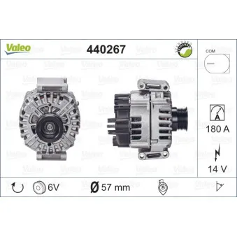 Alternateur VALEO 440267