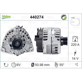 Alternateur VALEO 440274