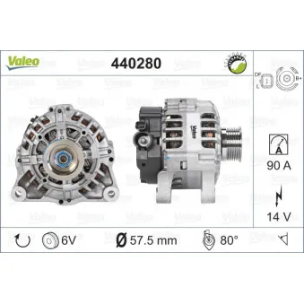 Alternateur VALEO 440280