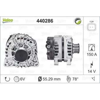 Alternateur VALEO 440286