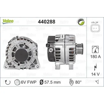 Alternateur VALEO 440288