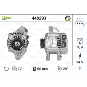 Alternateur VALEO 440293