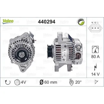 Alternateur VALEO 440294
