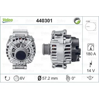 Alternateur VALEO 440301
