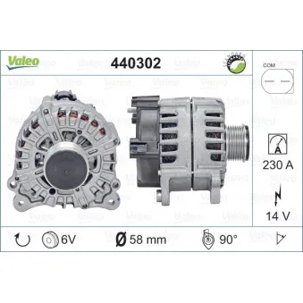 Alternateur VALEO 440302