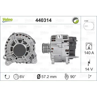 Alternateur VALEO 440314