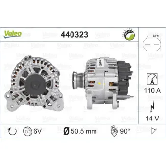 Alternateur VALEO 440323