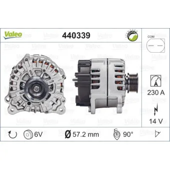 Alternateur VALEO 440339