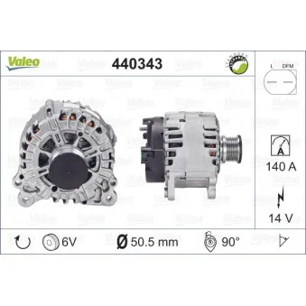 Alternateur VALEO 440343