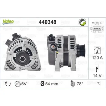 Alternateur VALEO 440348