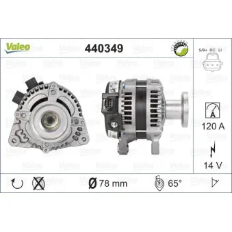 Alternateur VALEO 440349